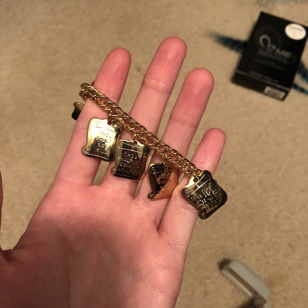 The Ten Commandments Charm Bracelet - image 2